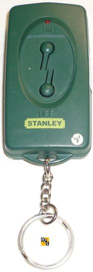Stanley TR-001 PAGTR-001 2 Button ON OFF Red LED REMOTE Transmit